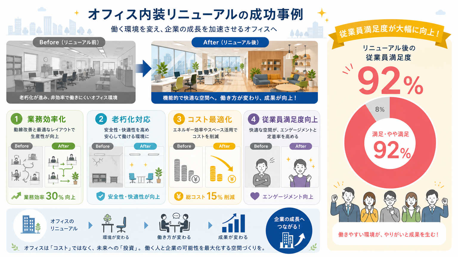 信頼される内装の具体的な事例